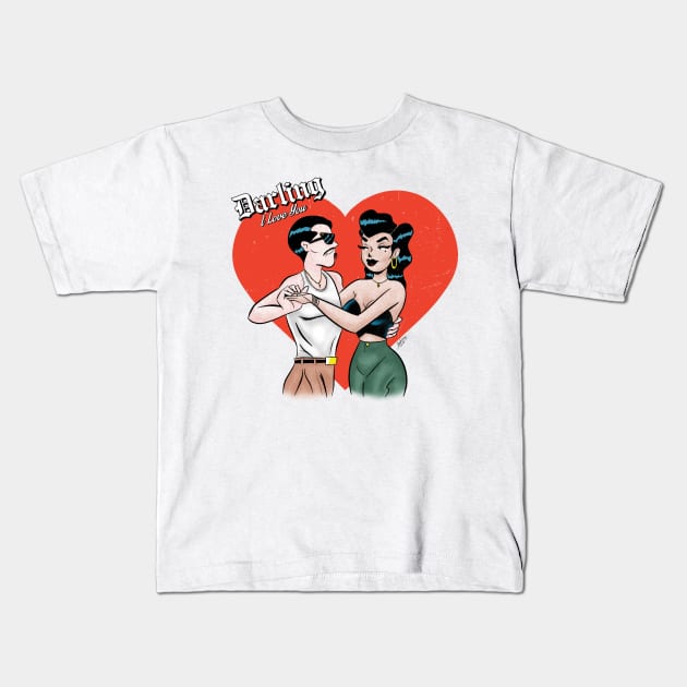 Darling Kids T-Shirt by inkwray@gmail.com